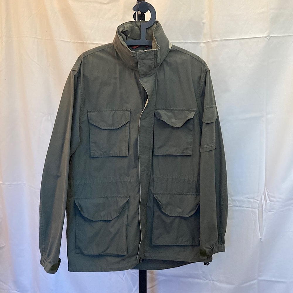 Retro Timberland Olive Jacket